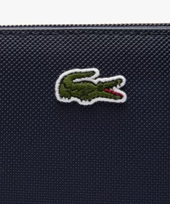 Lacoste Wallets & Small Leather Goods-Women'S L.12.12 Concept Petit Pique 12 Card Zip Wallet