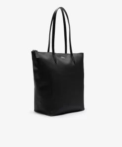 Lacoste Bags-Women'S L.12.12 Concept Vertical Zip Tote Bag