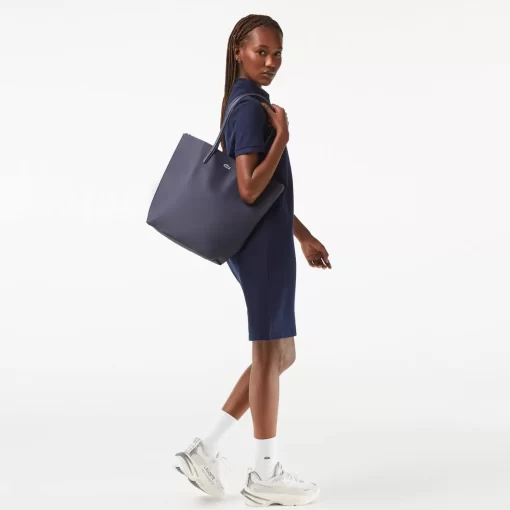 Lacoste Bags-Women'S L.12.12 Concept Vertical Zip Tote Bag