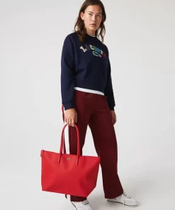 Lacoste Bags-Women'S L.12.12 Concept Zip Tote Bag