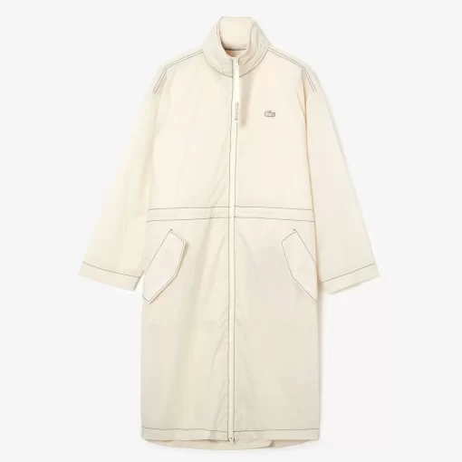 Lacoste Jackets & Coats-Women'S 2 In 1 Water-Repellant Hooded Parka