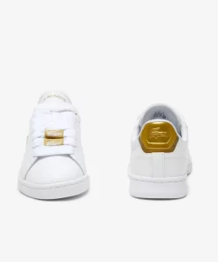 Lacoste Sneakers-Women'S Carnaby Pro Leather Metallic Detailing Trainers