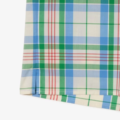 Lacoste Shirts & Tops-Women'S Check Print Shirt