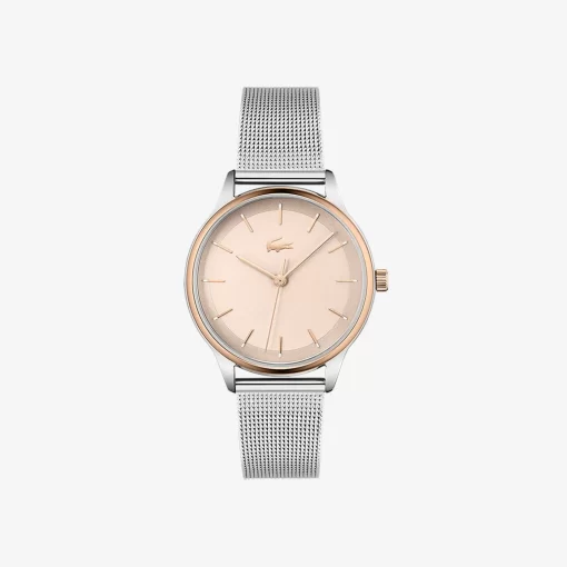 Lacoste Watches-Women'S Club 3 Hands Stainless Steel Strap Watch