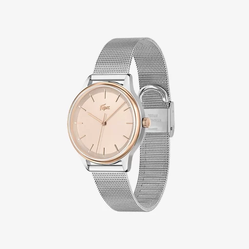 Lacoste Watches-Women'S Club 3 Hands Stainless Steel Strap Watch