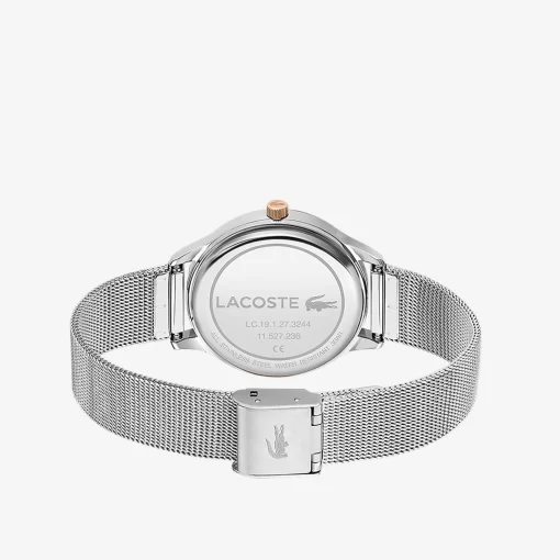 Lacoste Watches-Women'S Club 3 Hands Stainless Steel Strap Watch