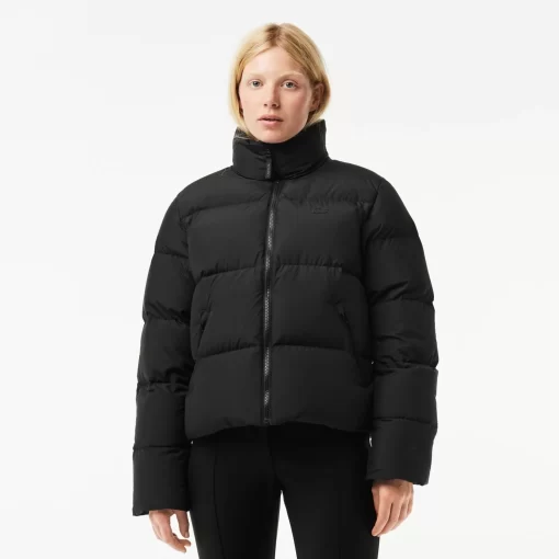 Lacoste Jackets & Coats-Women'S Collapsible Taffeta Padded Jacket