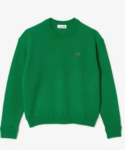 Lacoste Knitwear-Women'S Crew Neck Wool Sweater