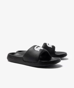 Lacoste Flip-Flops & Sandals-Women'S Croco 1.0 Synthetic Slides