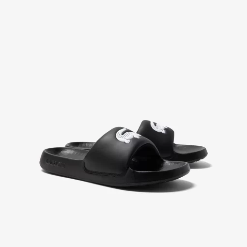 Lacoste Flip-Flops & Sandals-Women'S Croco 1.0 Synthetic Slides