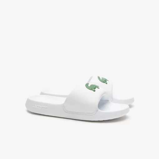 Lacoste Flip-Flops & Sandals-Women'S Croco 1.0 Synthetic Slides