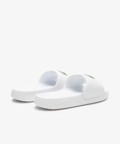 Lacoste Flip-Flops & Sandals-Women'S Croco 1.0 Synthetic Slides