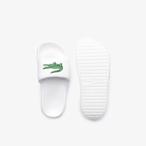 Lacoste Flip-Flops & Sandals-Women'S Croco 1.0 Synthetic Slides