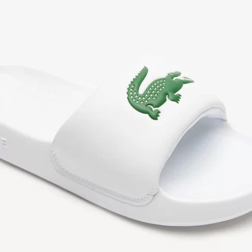 Lacoste Flip-Flops & Sandals-Women'S Croco 1.0 Synthetic Slides