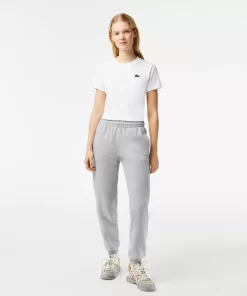 Lacoste Trousers & Shorts-Women'S Flocked Print Trackpants