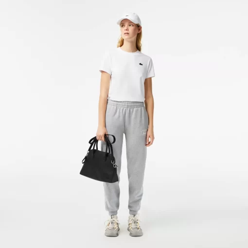 Lacoste Trousers & Shorts-Women'S Flocked Print Trackpants