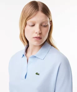 Lacoste Polo Shirts-Women'S Flowy Pique Polo Shirt