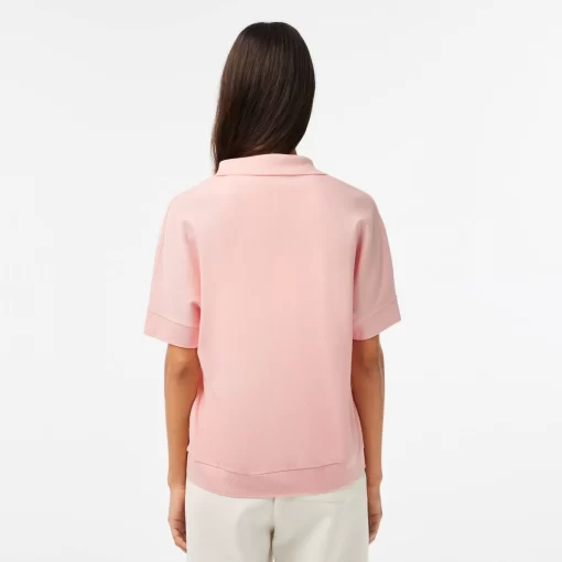 Lacoste Polo Shirts-Women'S Flowy Pique Polo Shirt