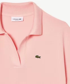 Lacoste Polo Shirts-Women'S Flowy Pique Polo Shirt