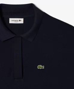 Lacoste Polo Shirts-Women'S Flowy Pique Polo Shirt