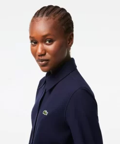 Lacoste Shirts & Tops-Women'S French Collar Cotton Pique Shirt