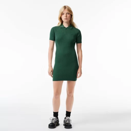 Lacoste Dresses & Skirts-Women'S Knit Polo Dress