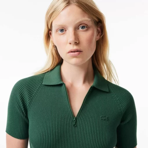 Lacoste Dresses & Skirts-Women'S Knit Polo Dress