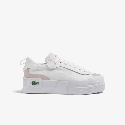 Lacoste Sneakers-Women'S L004 Platform Textile Colour Block Trainers