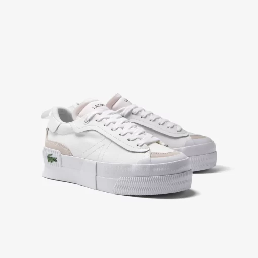 Lacoste Sneakers-Women'S L004 Platform Textile Colour Block Trainers