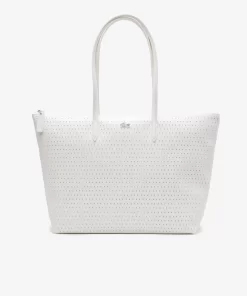 Lacoste Bags-Women'S L.12.12 Large Perforated Tote