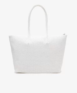 Lacoste Bags-Women'S L.12.12 Large Perforated Tote