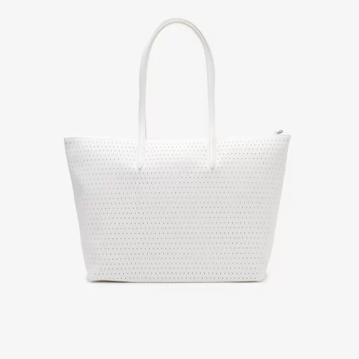 Lacoste Bags-Women'S L.12.12 Large Perforated Tote