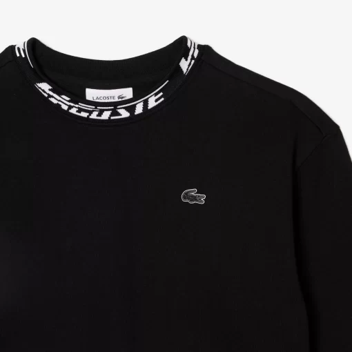 Lacoste T-Shirts-Women'S Logo Collar Oversized T-Shirt