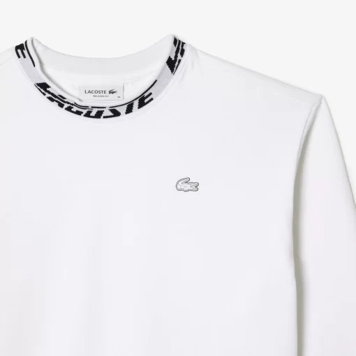 Lacoste T-Shirts-Women'S Logo Collar Oversized T-Shirt