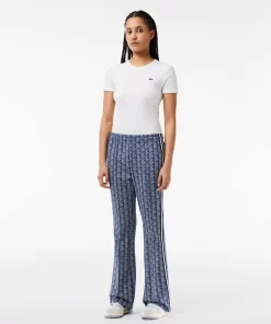 Lacoste Trousers & Shorts-Women'S Monogram Print Trackpants