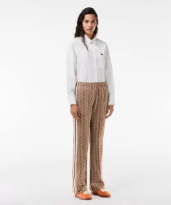 Lacoste Trousers & Shorts-Women'S Monogram Print Trackpants