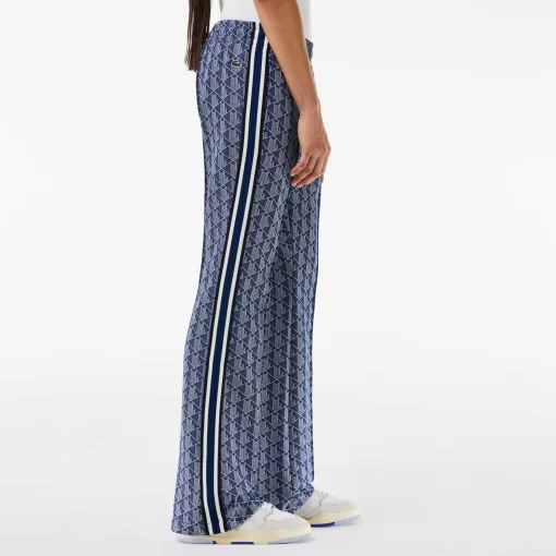 Lacoste Trousers & Shorts-Women'S Monogram Print Trackpants