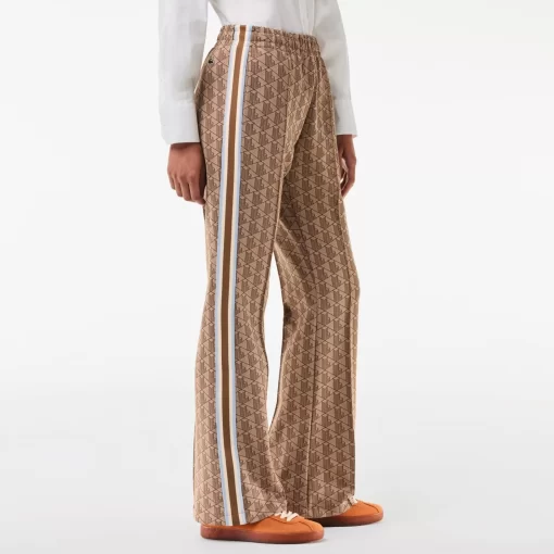 Lacoste Trousers & Shorts-Women'S Monogram Print Trackpants