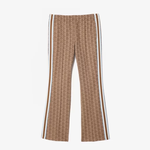 Lacoste Trousers & Shorts-Women'S Monogram Print Trackpants