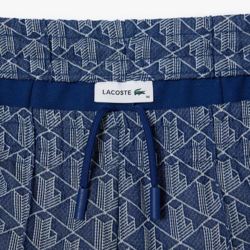 Lacoste Trousers & Shorts-Women'S Monogram Print Trackpants