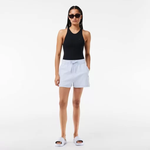 Lacoste Swimwear-Women'S One-Piece Recycled Polyamide Swimsuit