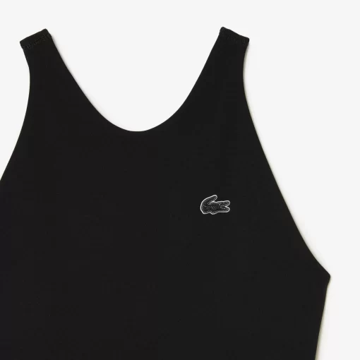 Lacoste Swimwear-Women'S One-Piece Recycled Polyamide Swimsuit