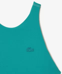 Lacoste Swimwear-Women'S One-Piece Recycled Polyamide Swimsuit