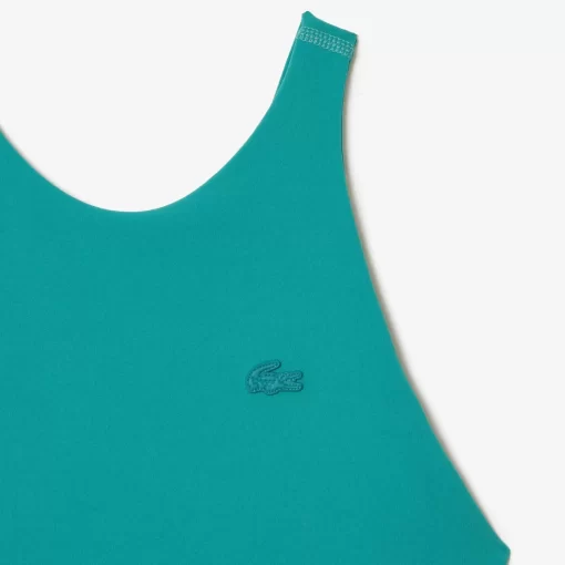 Lacoste Swimwear-Women'S One-Piece Recycled Polyamide Swimsuit