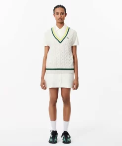 Lacoste Dresses & Skirts-Women'S Organic Cotton Buttoned Polo Dress