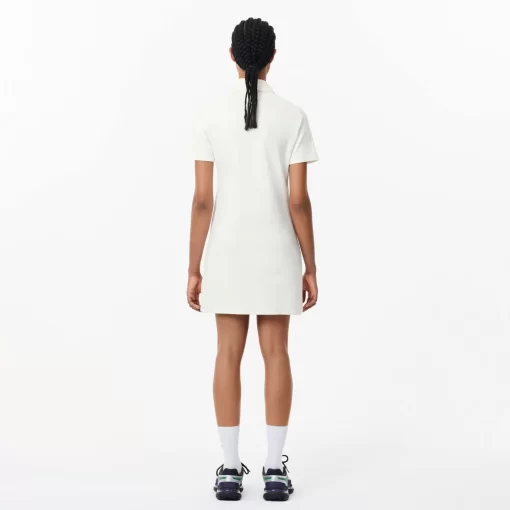 Lacoste Dresses & Skirts-Women'S Organic Cotton Buttoned Polo Dress