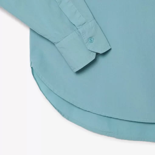 Lacoste Shirts & Tops-Women'S Oversize Cotton Poplin Shirt