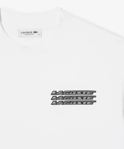 Lacoste T-Shirts-Women'S Oversized Cotton Jersey T-Shirt