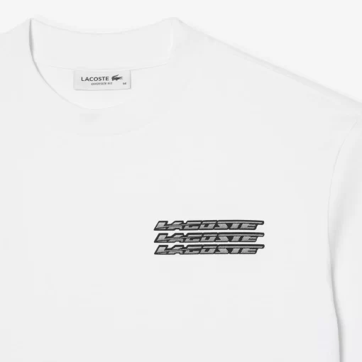 Lacoste T-Shirts-Women'S Oversized Cotton Jersey T-Shirt