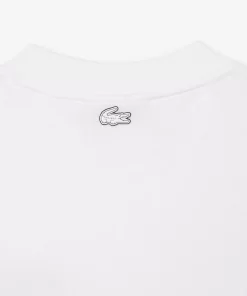 Lacoste T-Shirts-Women'S Oversized Cotton Jersey T-Shirt